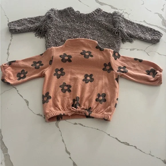 Orange and Gray Sweaters - Picture 2 of 2